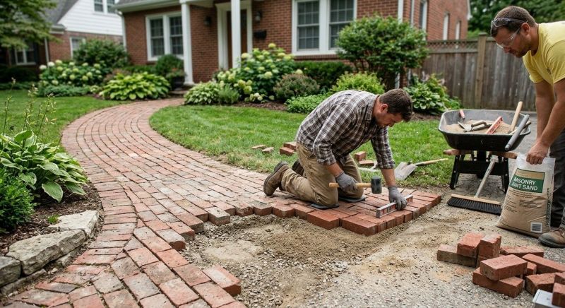 Brick Flatwork Repair in Fairburn, GA