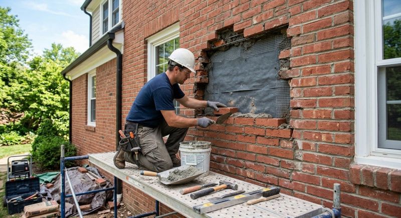 Brick Flatwork Repair in Williamson, GA