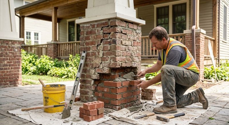 Brick Restoration in Forest Park, GA