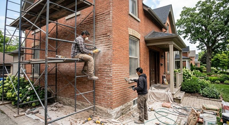 Brick Restoration in Senoia, GA