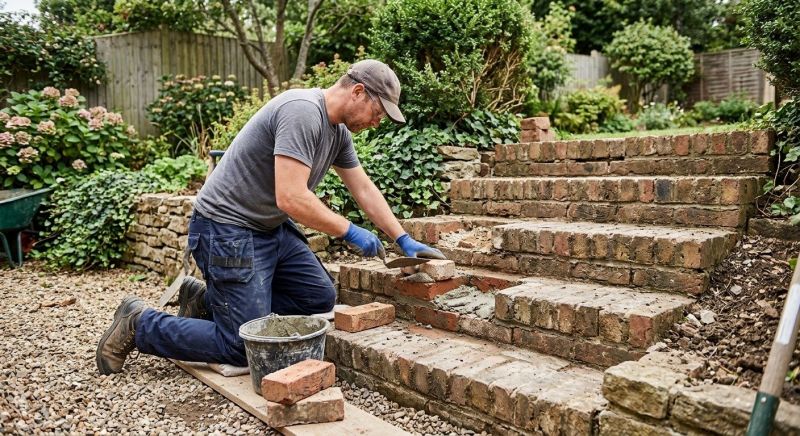 Brick Stairs Repair in Tyrone, GA