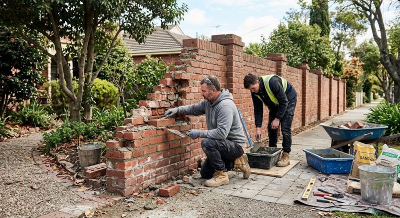 Brick Wall Repair in Brooks, GA