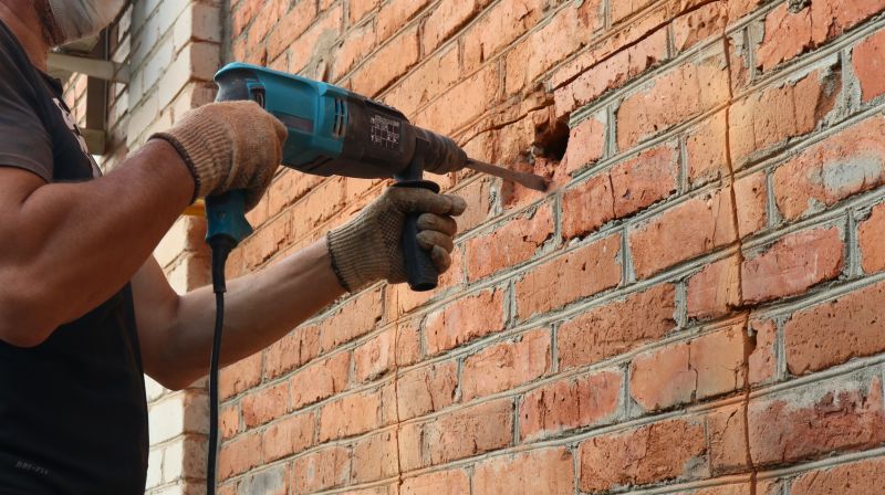 Brick Wall Repair in Fayetteville, GA