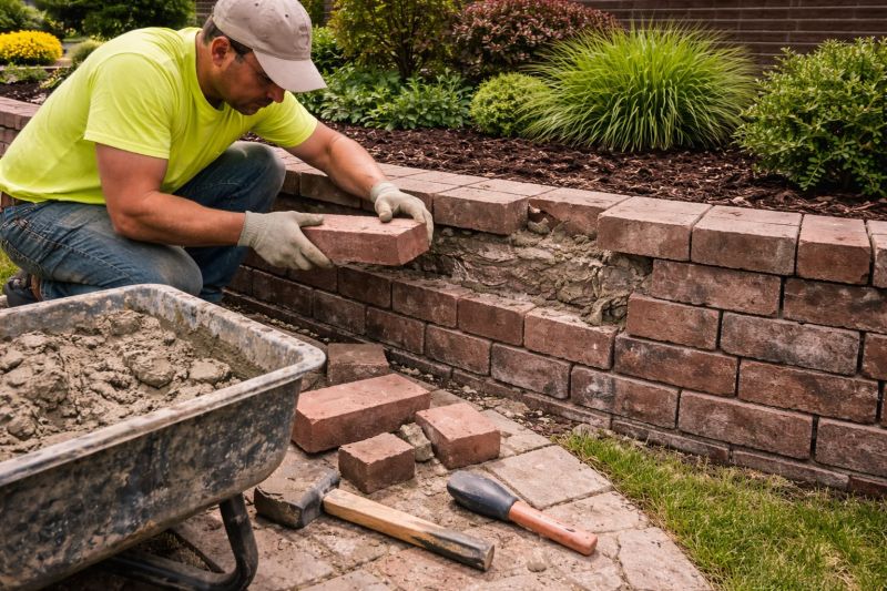 Brick Wall Repair in Sharpsburg, GA