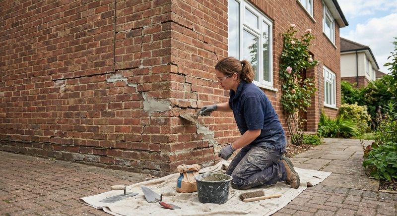 Brick Wall Repair in Tyrone, GA