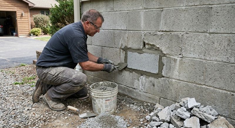 Masonry Wall Repair in Fayetteville, GA