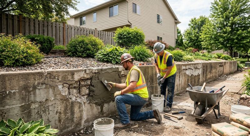 Retaining Wall Repair in Henry County, GA