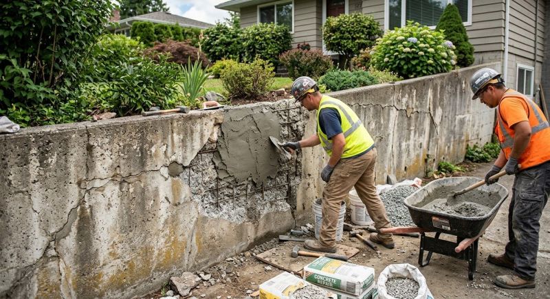 Retaining Wall Repair in Fayetteville, GA