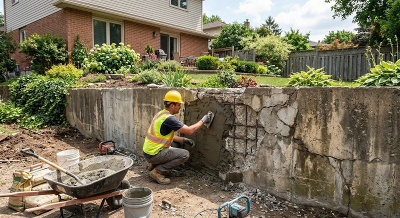 Retaining Wall Repair in Lovejoy, GA