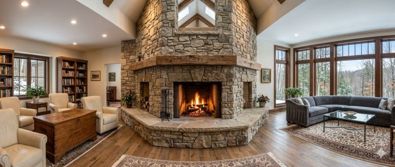 Stone Chimney Installation in Brooks, GA