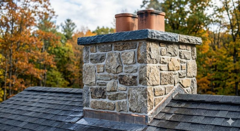 Stone Chimney Installation in Fayette County, GA