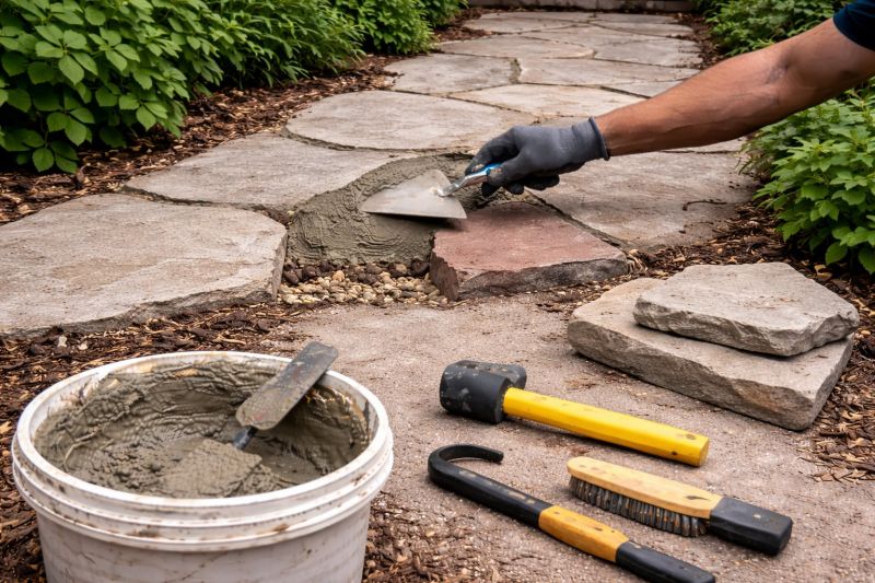 Stone Driveway Repair in Fayetteville, GA