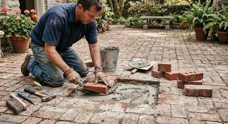Stone Masonry Repair in Fayetteville, GA