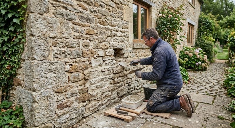 Stonework Repair in Sharpsburg, GA